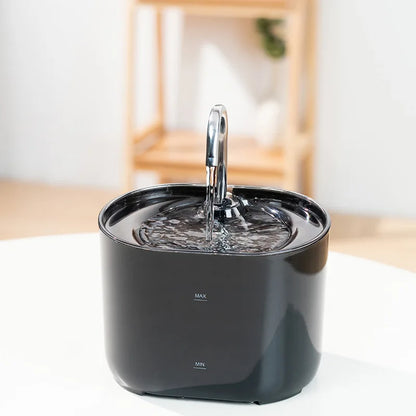 Stainless Steel Faucet Pet Cats Water Fountain Automatic Cycle Filters Ultra Silent Water Pump Cats Dog Drinking Water Dispenser