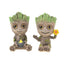 Cute Tree Man Figurine Aquarium Decoration With Air Bubble Driftwood Statue Multifunction  Fish Tank Background Ornament Shelter