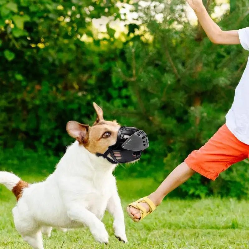 Dog Breathable Muzzle Breathable Muzzle Guard Breathable Muzzle Guard Against Biting No Bite Muzzle For Dogs Dog Muzzle For