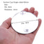 Acrylic Aquarium Betta Mirror Fish Tank Floating Round Mirror For Fish Betta Flowerhorn Cichlid Training 4cm/5cm/6cm/7cm/8cm/9cm