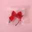 Lovely Bow Tie Hair Hoop for Cats Princess Cat Party Head Wear Pet Gifts Small Medium Dogs Accessories Elastic Cats Pet Products