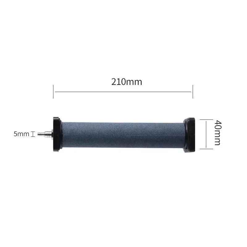 Air Stone Cylinder Bubble Diffuser Airstones for Aquarium Fish Tank Oxygen Pump Hydroponic Systems Fish Tank Accessories