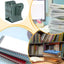 Desk Book Shelf Small Bookcase Telescopic Desktop Bookshelf Metal Desk Organizer With Pen Holder Desktop Bookcase Desk Top