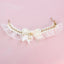 Romantic Summer Dog Collar Bow Tie Pearl Lace Party Cat Necklace for Small Puppy Luxury Designer Chihuahua Pet Neck Accessories