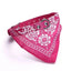 Adjustable Pet Bandana Collar, Polyester Knit Fabric Saliva Towel, Triangle Neckerchief for Small, Medium, Large Dogs & Cats