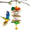 Bird Chew Toys Parrot Teething Toy Cuttlefish Bone Chewing Toys Braided Carrots Molar Stone Cultivate Foraging Instincts Molar