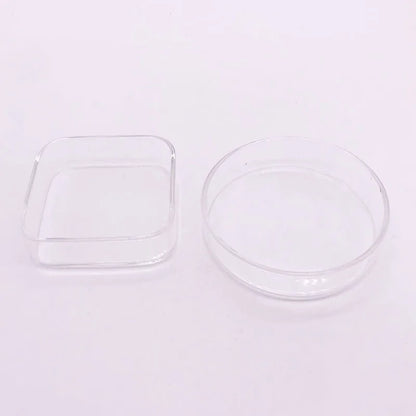 Transparent Aquarium Fish Tank Shrimp Food Feeding Circle Glass Feeder Floating Bottom Feeder Fish Shrimp Aquarium Accessories