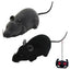 Robotic Mouse Cat Toy RC Mouse Cat Toy Squeaky Mouse Cat Toy Battery Powered Mimics Motion Of Real Prey Fun Interactive Play
