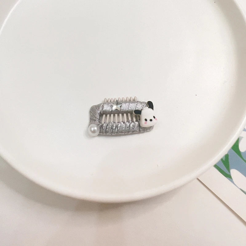 Cartoon Long Hair Cats Pet Products Designer Grooming Comb Small Chihuahua Accessories for Dogs Birthday Gifts Pet Hair Clips