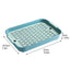 Rabbit Litter Box Small Pet Toilet Tray Rabbit Guinea Pig Litter Tray Toilet Box General Household Supplies Affordable