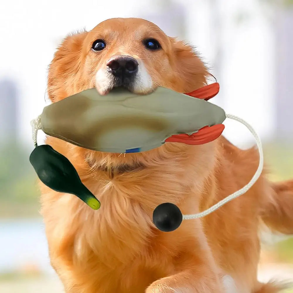 Duck Bumper Toy Dog Retriever Outdoor Training Toy Dog outdoor Training Duck Toy For Dogs Simulation Animal Shaped Toys for Pet