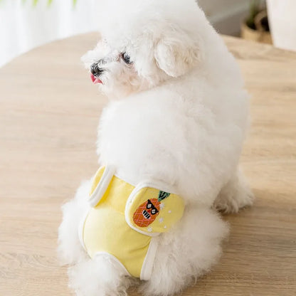 Washable Dog Diapers Pet Physiological Pant Puppy Women's Shorts Underwear Female Dog Diaper Panties Pet Cat Dog Clothes 2024