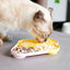 Slow Feeder Dog Bowl Dog Feeding Bowls Silicone Ice Cream Shaped Food Bowl Dog Dishes with Suction Cup Cat Feeder for Healthy