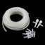 UXCELL 4-5mm Flexible Silicone Oxygen Pump Hose Air Bubble Stone Fish Tank Pond Pump Tube Aquarium Air Pump Accessories Set