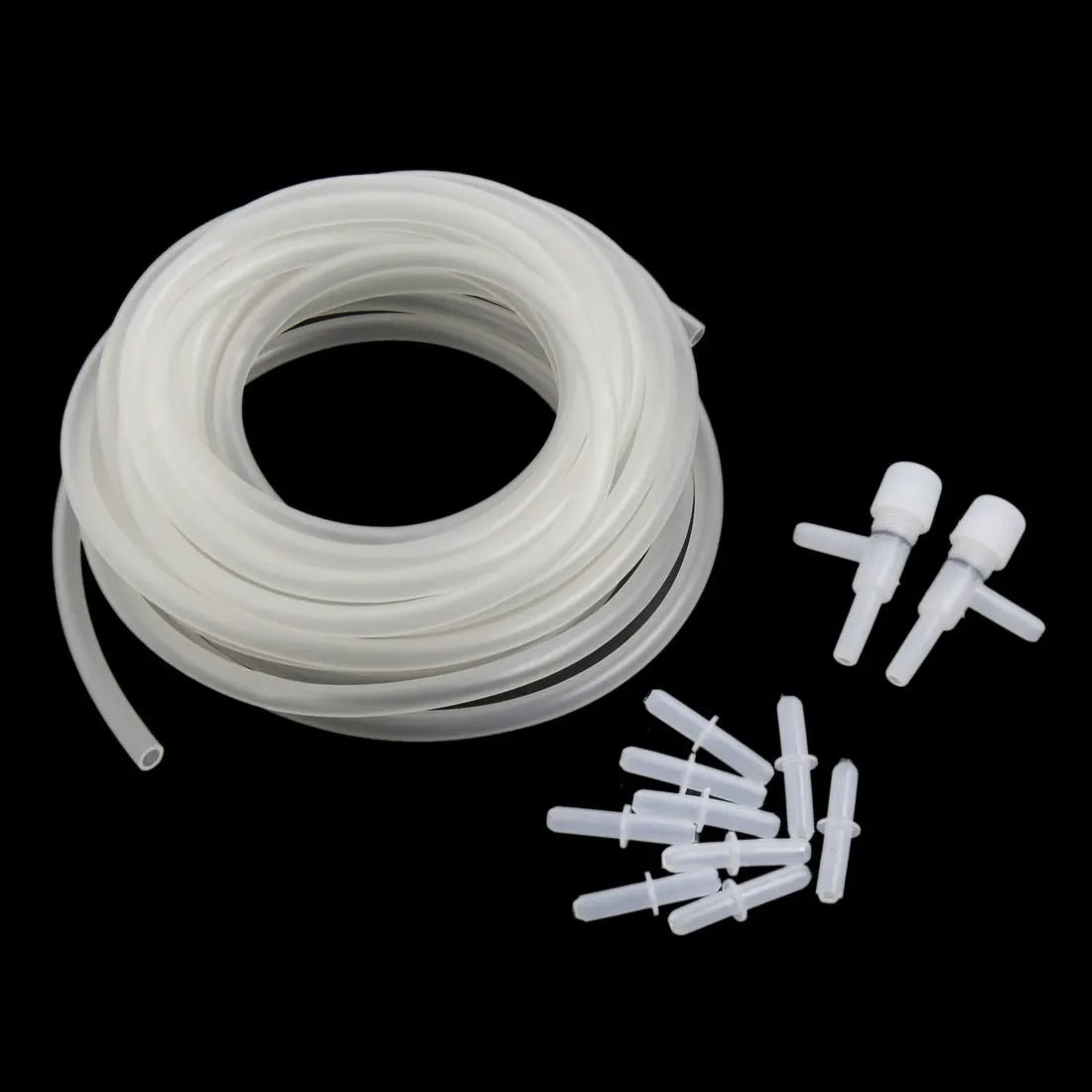 UXCELL 4-5mm Flexible Silicone Oxygen Pump Hose Air Bubble Stone Fish Tank Pond Pump Tube Aquarium Air Pump Accessories Set