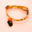 Lightweight Halloween Dog Collars Durable Skull Bat Pendant Cosplay Neck Accessories for Cats Personalized Decorate Pet Necklace
