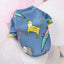 Pet Dog Costume Cute Printed Pet Coat Cotton Soft Pullover Dog Shirt Jacket Sweatshirt Hoodie Cat Clothes Suit Sweater Outfit