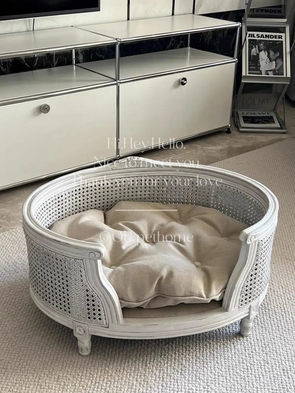 Four Seasons Universal Pet Nest Mat Suitable for Solid Wood Oak Kennel Cat Nest Sofa Bed Medium and Small Dog Universal Dog Sofa