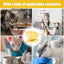 Raised Cat Food Bowl Spill Proof Cat Bowls Portable Dog Food Feeding Pet Feeder with Anti Slip Base for Indoor Cats Puppy Dogs