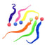 6pcs/set Cat Ball Toy Cat Tail Toy Cat Interactive Ball Creative Fuzzy Toys Bouncy Tails Cat Toy Cat Chaser Toy Kitten Playing