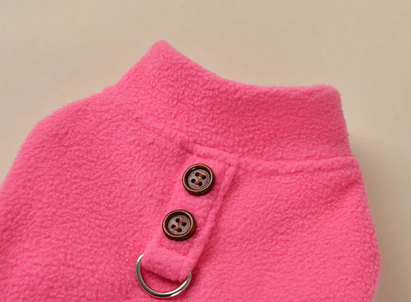 Thermal Fleece Dog Dress for Small Dogs Girl Winter Dog Sweater Puppy Clothes Chihuahua Yorkie Teacup Pet Outfit Cat Apparel