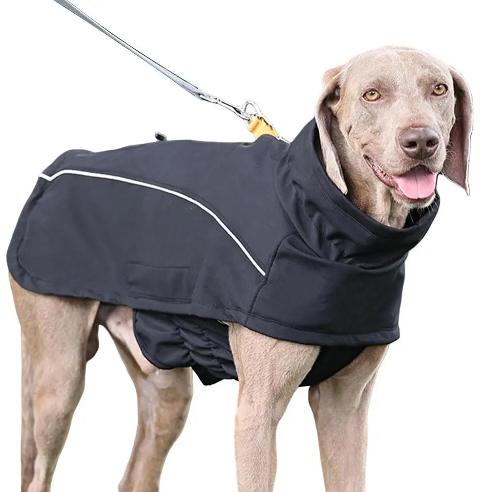 Dog Cold Weather Jackets Waterproof Dog Winter Clothes Comfortable Adjustable Dog Clothes Stylish Reflective Pet Supplies For