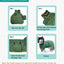 Pet Bathrobe Fast Drying Towel Microfiber Absorbent Soft Bath Robe Adjustable Towel Grooming Coat for Small Medium Large Dog
