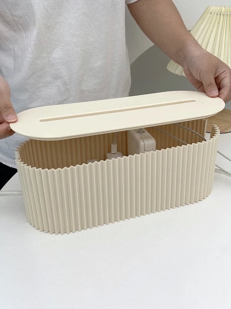 Household Socket Board Storage Box, Multi-Functional Cable Management Box, Wire, Data Cable, Multi-Purpose Storage And Finishing