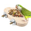 Bird Perches for Cage Natural Wooden Platform Stand for Parrot Bird Perch Stand Toy Stand Playground Budgie Toys Parakeet Cage