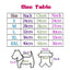 2023 Princess Dog Colorful Stripe Soft Suit Puppy Jumpsuit Spring Doggie Casual Pants Small Medium Pet Couple Four-Legged Coat