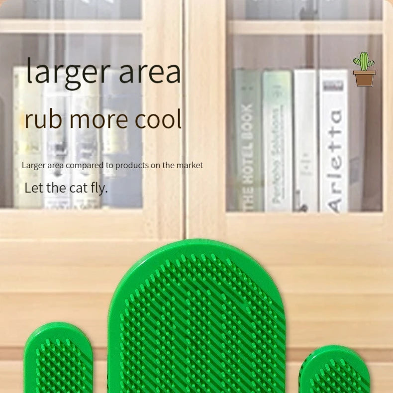 Cat Hair Scratch Corner Tickle Cactus Toy Scratch Scratch Massage Brush Face Hair Removal Cat Brush Artifact Pet Supplies