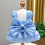Big Bow Pet Wedding Dress with Buckle Luxury Dog Full Dresses for Small Dogs Pomeranian Poodle Puppy Cat Skirt mascotas Clothes
