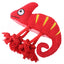 Dog Plush Toy Spot Plush Stuffed Molars Bite-resistant Squeaking Sound Chameleon Pet Dog Toys Fleece Squeak Toys