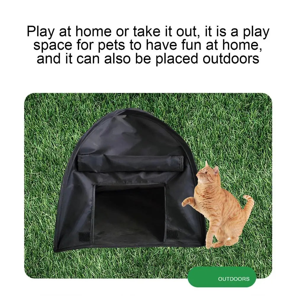 Portable Outdoor Dog Sunshade Breathable Foldable Dog Tent For Beach Anti-UV Small Animal Sun Shelter Puppy Beach Sun Shelter