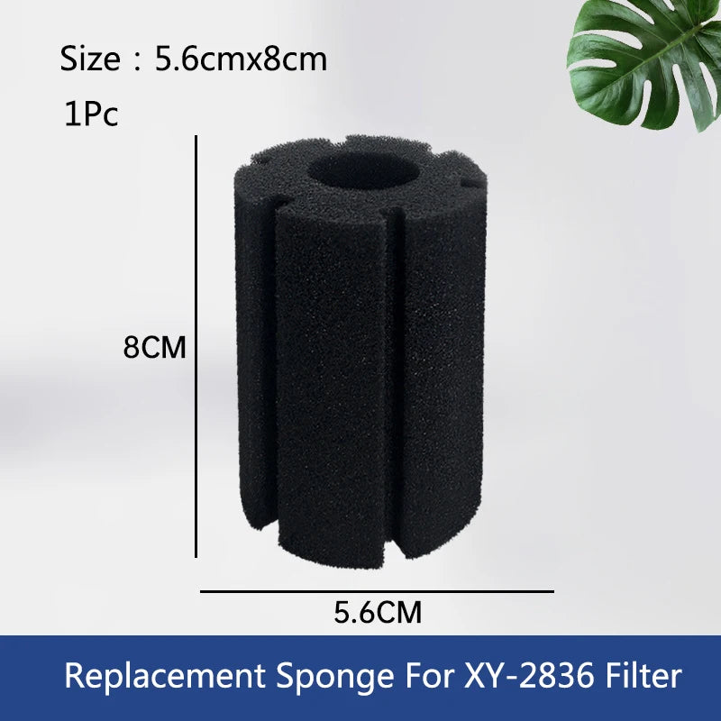 Aquarium Filter Sponge for Fish Tank Air Pump Skimmer Biochemical Sponge Filter Aquarium Bio Filter Filtro Aquario Acessorio