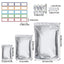 Mylar Bags With Oxygen Absorbers Mylar Bags For Food Storage With 100x400CC Oxygen Absorbers 3 Layers Thicken Resealable Bags