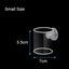 1Pcs Fish Feeding Aquarium Feeding Ring Fish Tank Station Floating Food Tray Feeder Aquarium Accessory with Strong Suction Cups