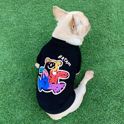 The New Dog Costume  Dog Clothes for Small Dogs Parent-child Wear Spring and Autumn Pure Cotton Three Colors Seven Sizes