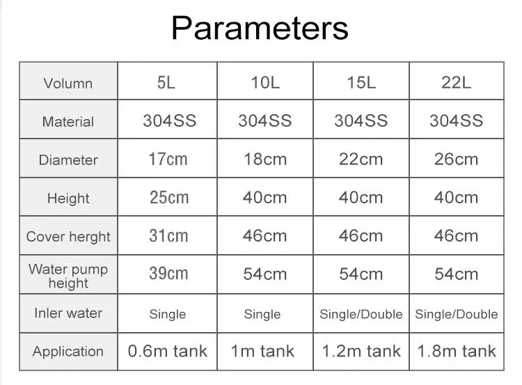Premium Quality Aquarium Canister Stainless Steel Pro External Canister Filter ADA Style Fish Tank Filter Bucket filtro acuario