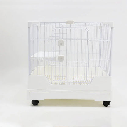 wholesale cheap large metal wire pet rabbit transport cage