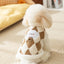 Fleece Dog Clothes Winter Pet Dog Warm Vest Cute Plaid Puppy Coat Girls Dog Costume Chihuahua French Bulldog Bichon Dog Clothing