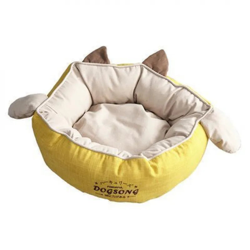 nk0 rabbit ear kennel keeps warm in winter removable and washable teddy cat litter pet dog supplies thermal supplies pet litter