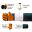 Animal Handling Gloves Extreme Heat And Fire Resistant Gloves Bite Proof Animal Gloves For Cat Dog Bird Pet Trapping Supplies