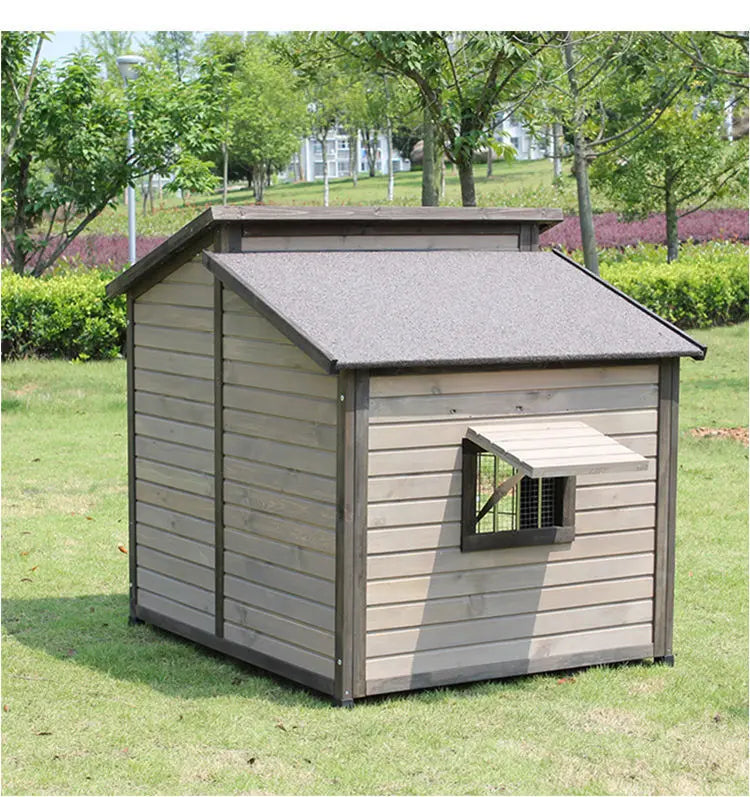 Small puppy house outdoor water rot kennel kennel kennel rural large medium and small outdoor villa