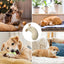 Pet Dog Dog Cat Pillow Protects Cervical Spine Deep Sleep U-Shaped Pillow Kitten Puppy Pillow Half Moon Calming Toy