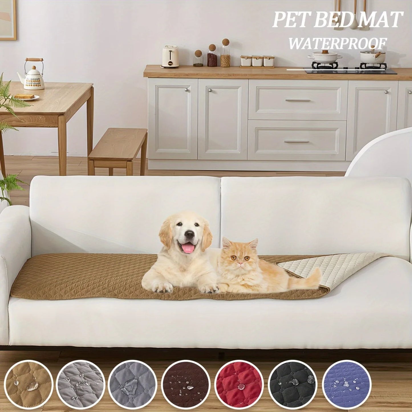 Dog Bed Medium Pets Dogs Big Cushion Pet Products Baskets Mat Sofa Small Puppy Basket Cats Supplies Fluffy Cushions Accessories