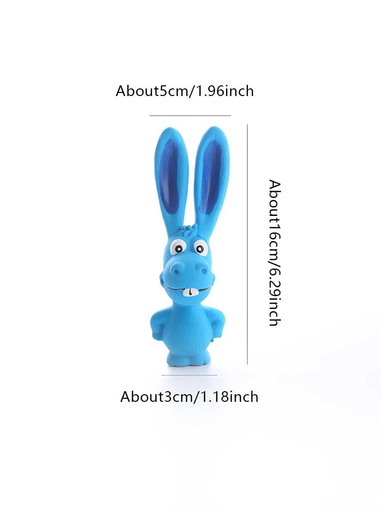 Dog toy Naughty rabbit dog latex chew toy