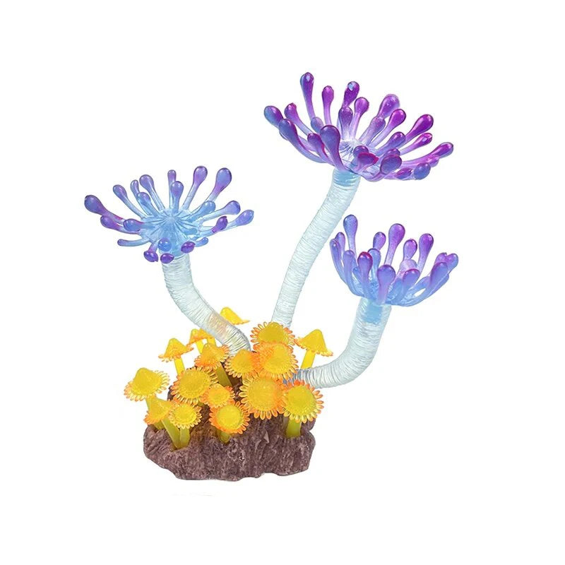 Artificial Underwater Coral  Aquarium Fish Tank Simulation Decoration Aquarium Backgrounds Plants Water Grass Accessories Home