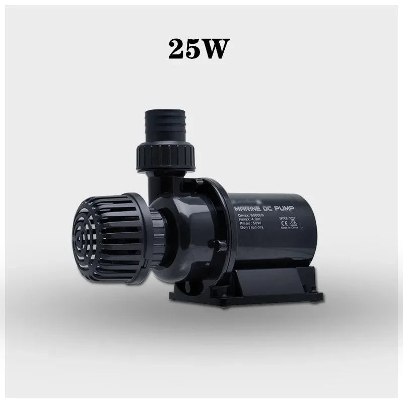 Aquarium DC 24V Water Circulation Frequency Conversion Water Pump 2500L/H 2.5m Fish Tank Filter Submersible Fountain Pump насос