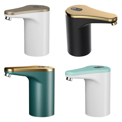 USB Electric Smart Bottled Water Pump Foldable Barreled Water Suction Device for Desktop Convenient Mineral Water Dispenser